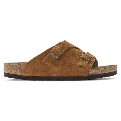 Birkenstock Unisex Zurich Bs Suede Leather Mink