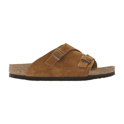 Birkenstock Unisex Zurich Bs Suede Leather Mink