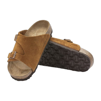 Birkenstock Unisex Zurich Bs Suede Leather Mink
