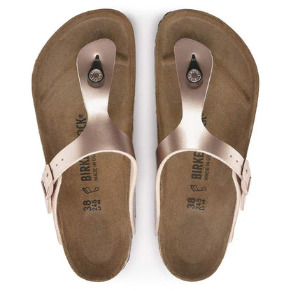 Birkenstock Unisex Gizeh Bs Birko Flor Copper