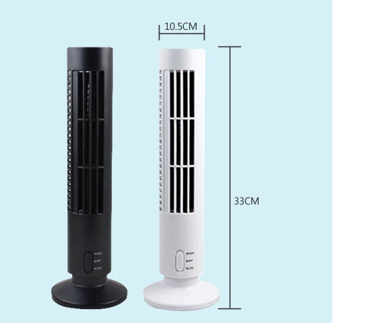 USB Small Desk Fan Mini Electric Fan With Safe Mesh Guard And Two Speeds