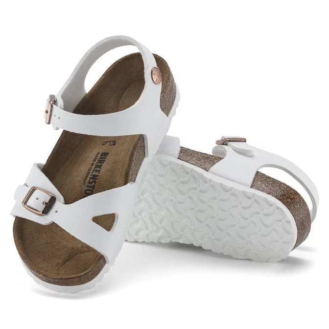 Birkenstock Rio Kids Birko-Flor White