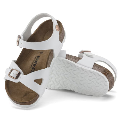 Birkenstock Rio Kids Birko-Flor White