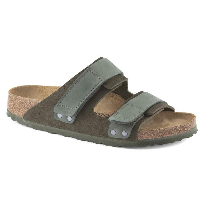 Birkenstock Unisex Uji Nubuck Leather Thyme