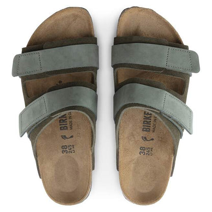 Birkenstock Unisex Uji Nubuck Leather Thyme