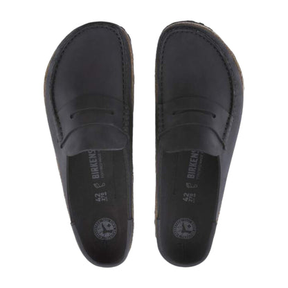 Birkenstock Unisex Naples Natural Leather Oiled Black