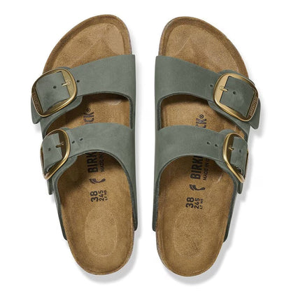 Birkenstock Arizona Big Buckle Nubuck Leather Thyme