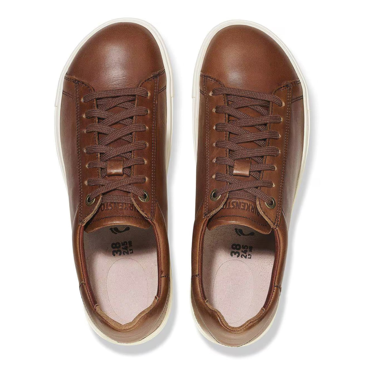 Birkenstock Unisex Bend Low Leather Cognac