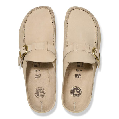 Birkenstock Unisex Buckley Nubuck Leather Sandcastle