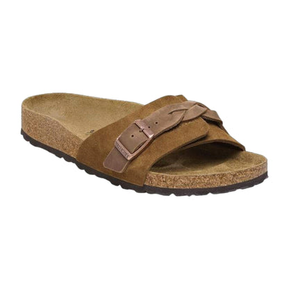 Birkenstock Unisex Oita Braided Suede Leather Mink