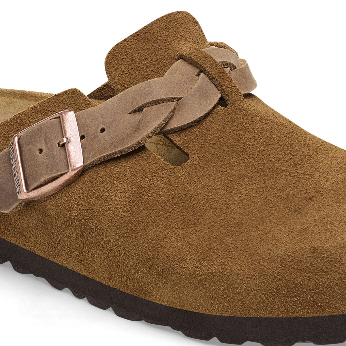 Birkenstock Boston Braided Suede Leather' Narrow Fit' Sneakers