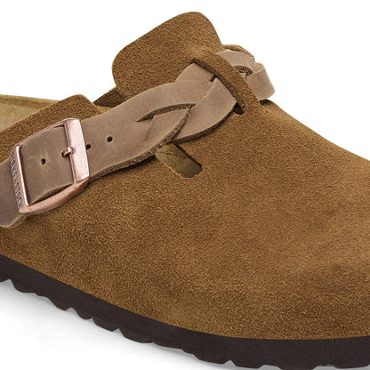 Birkenstock Boston Braided Suede Leather' Narrow Fit' Sneakers