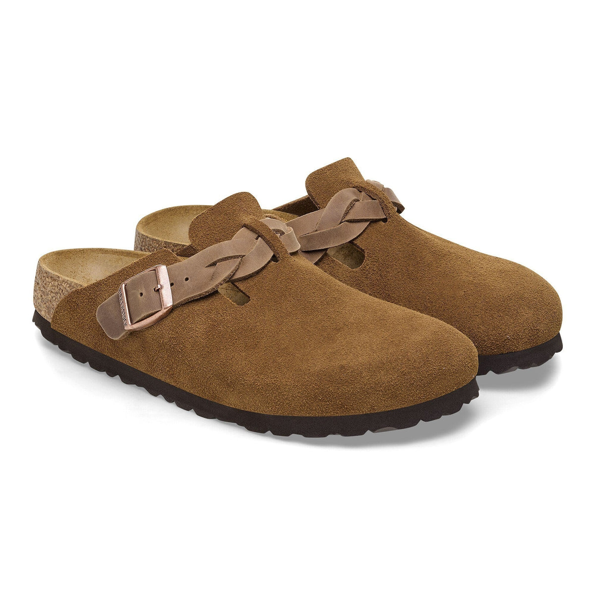 Birkenstock Boston Braided Suede Leather' Narrow Fit' Sneakers