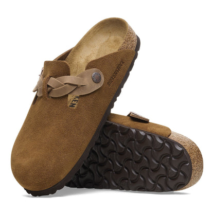 Birkenstock Boston Braided Suede Leather' Narrow Fit' Sneakers