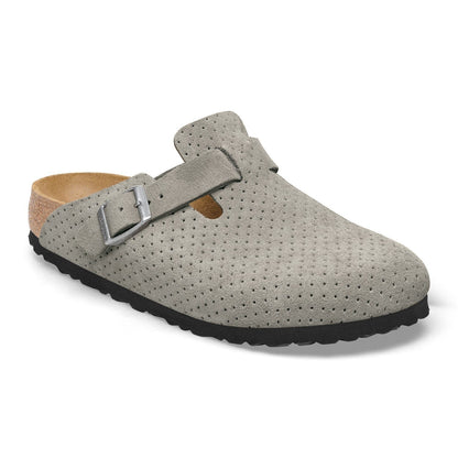 Birkenstock Boston Suede Embossed 'Regular Fit' Sneakers