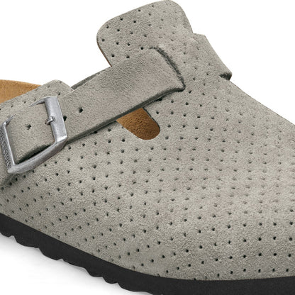 Birkenstock Boston Suede Embossed 'Regular Fit' Sneakers