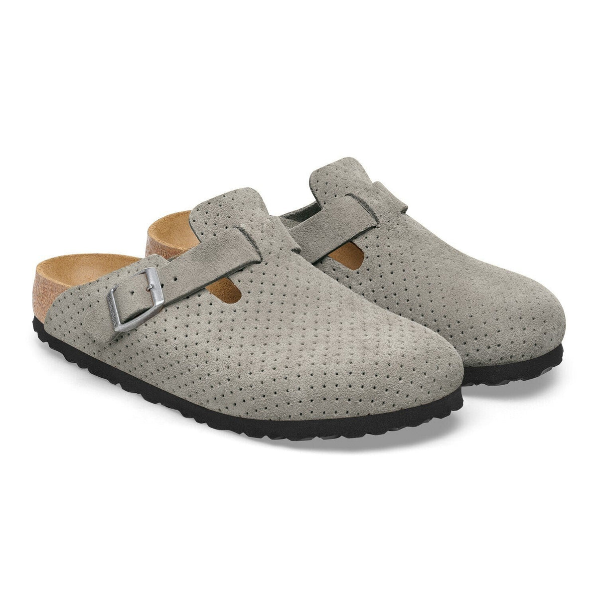 Birkenstock Boston Suede Embossed 'Regular Fit' Sneakers
