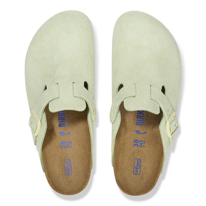 Birkenstock Boston Soft Footbed Suede Leather 'Narrow Fit' Sneakers