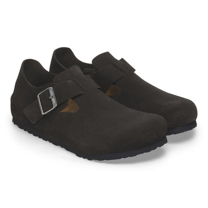 Birkenstock London Suede Leather 'Narrow Fit'