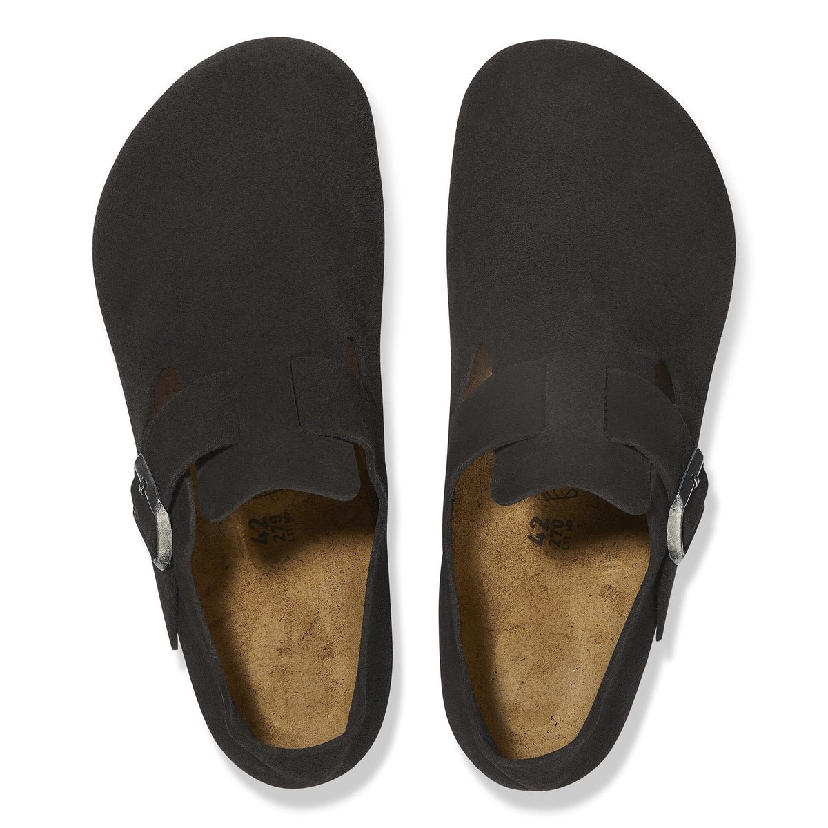 Birkenstock London Suede Leather 'Narrow Fit'