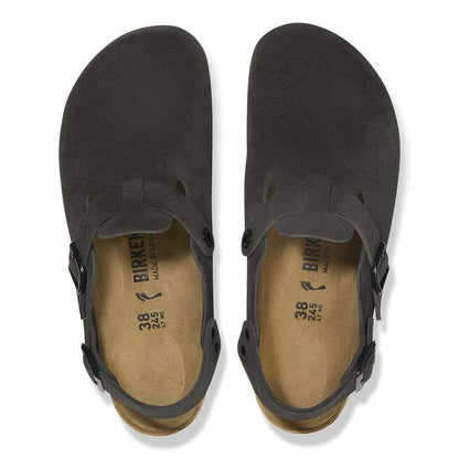 Birkenstock Unisex Tokio Suede Suede Leather Black