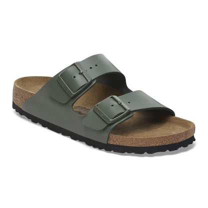 Birkenstock Unisex Arizona Natural Leather Thyme