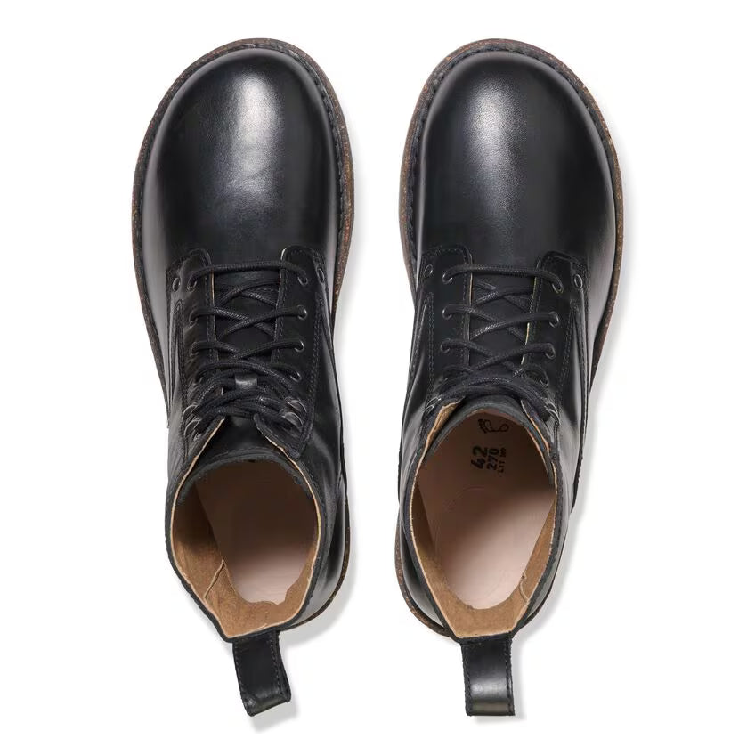 Birkenstock Bryson Natural Leather Black