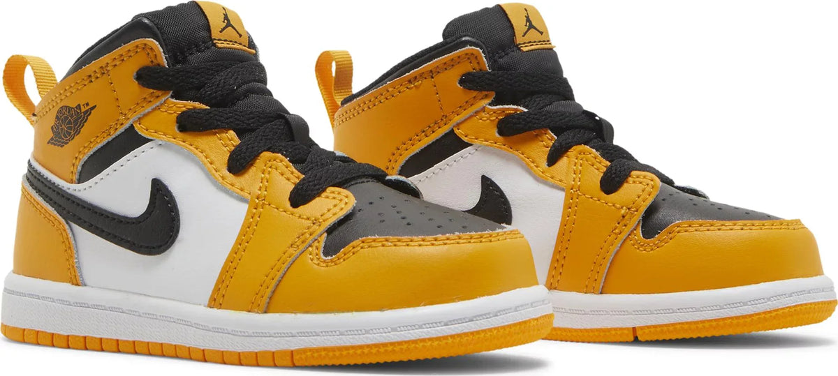 Air Jordan Toddlers Retro 1 Mid 'Taxi' Td Sneakers