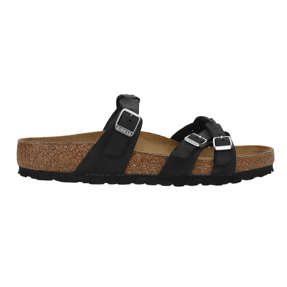 Birkenstock Franca Braided Natural Leather Oiled Sandals