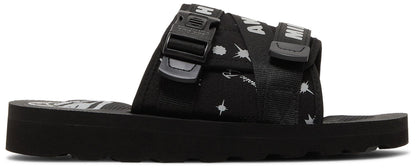 Billionaire Boys Club Men's Spacewalker Ii Slide 'Heart And Mind Black'