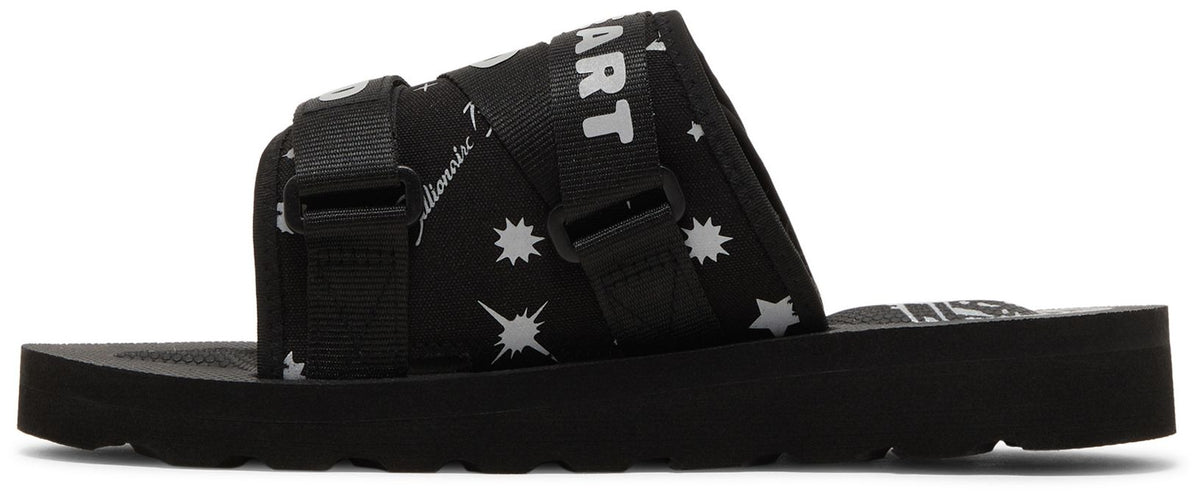 Billionaire Boys Club Men's Spacewalker Ii Slide 'Heart And Mind Black'