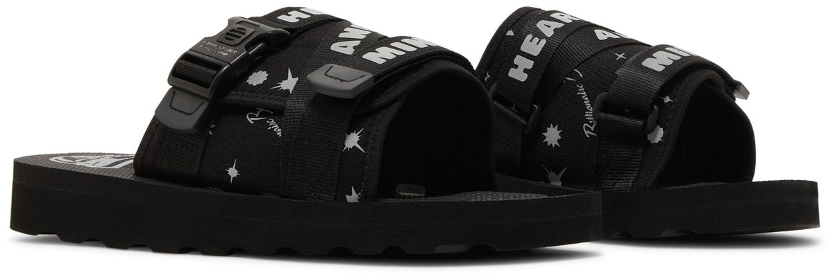 Billionaire Boys Club Men's Spacewalker Ii Slide 'Heart And Mind Black'
