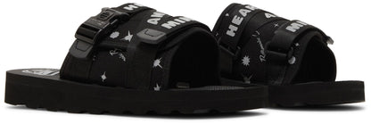 Billionaire Boys Club Men's Spacewalker Ii Slide 'Heart And Mind Black'