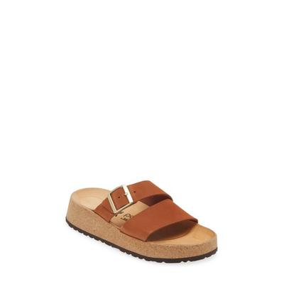 Birkenstock Arizona Pap Chunky Natural Leather Sandals Narrow
