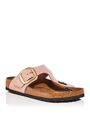 Birkenstock Gizeh Big Buckle Nubuk Leather Sandals