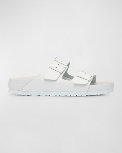 Birkenstock Arizona Exquisite Leather Dual-Buckle Slide Sandals