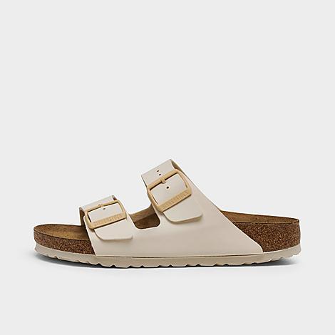 Birkenstock Madrid Big Buckle Natural Leather Patent Sandals