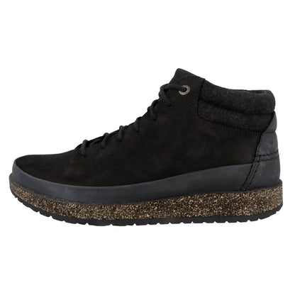 Birkenstock Unisex Honnef High Nubuck Leather Black