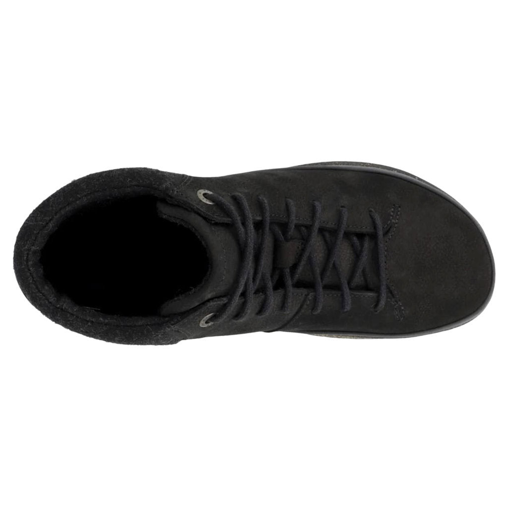 Birkenstock Unisex Honnef High Nubuck Leather Black