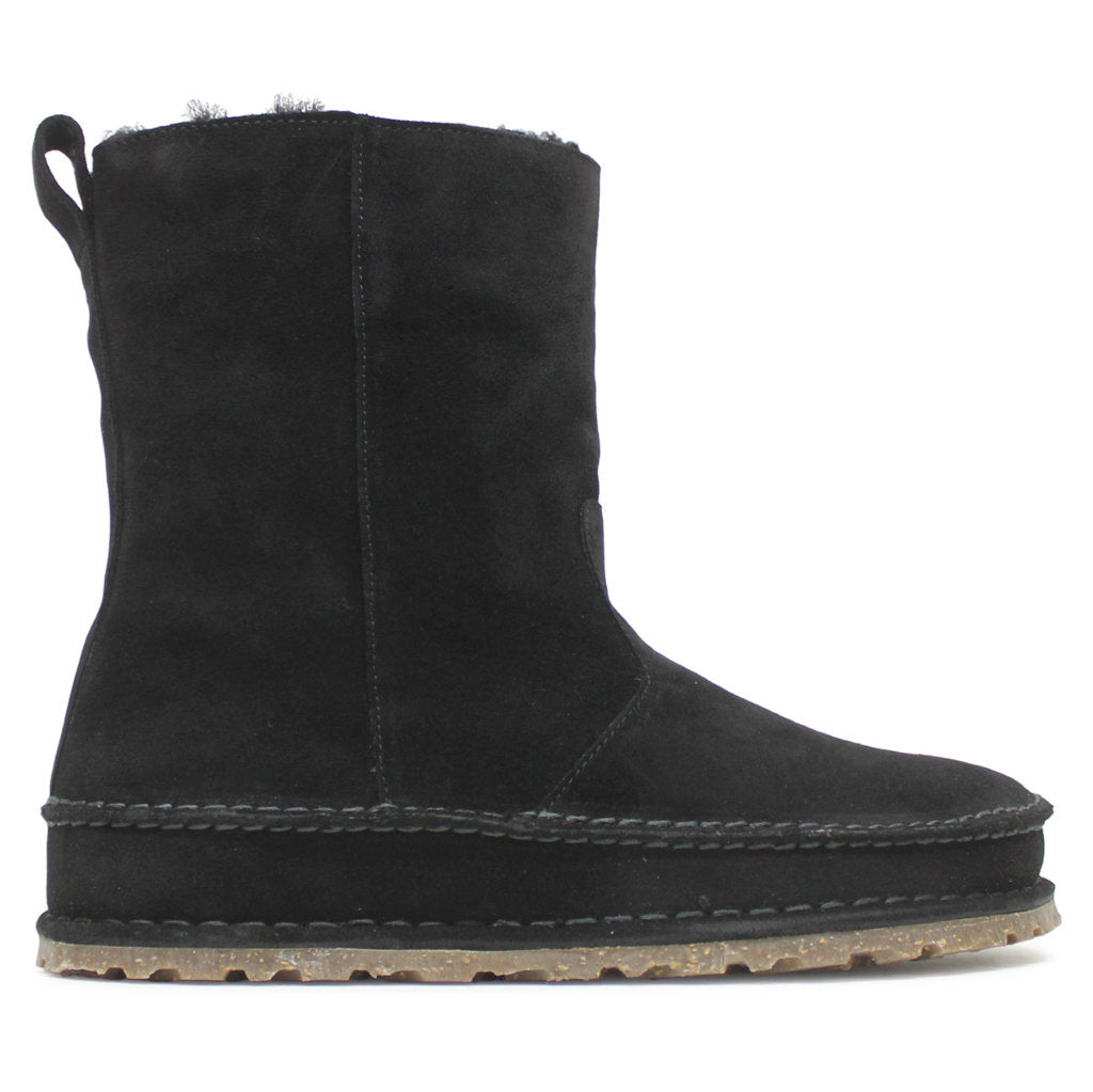 Birkenstock Unisex Lahti Suede Leather Black
