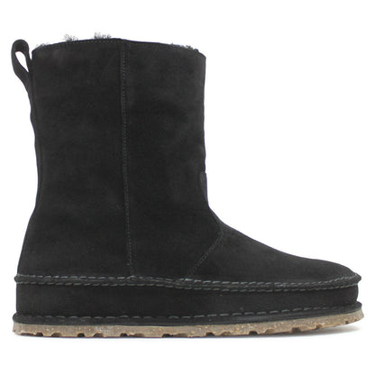 Birkenstock Unisex Lahti Suede Leather Black