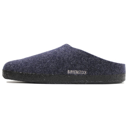 Birkenstock Zermatt Shearling Wool Felt Dark Blue