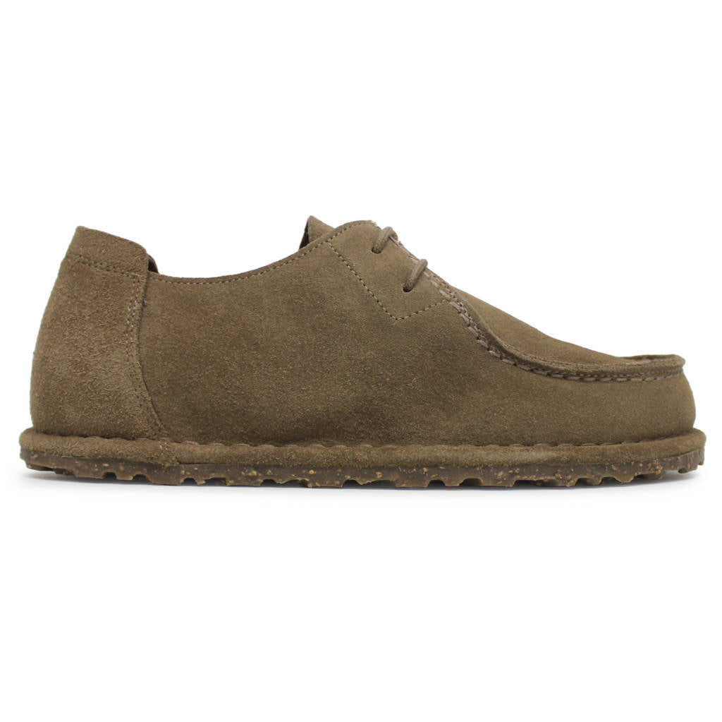 Birkenstock Utti Lace Suede Leather Sandals Regular