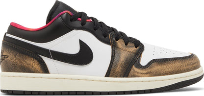 Air Jordan Men's Nike Retro 1 Low Se 'Wear-Away Shoes