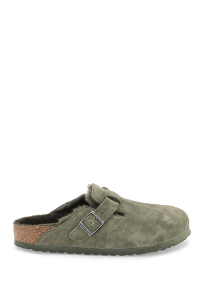 Birkenstock Girls Boston Shearling Clogs