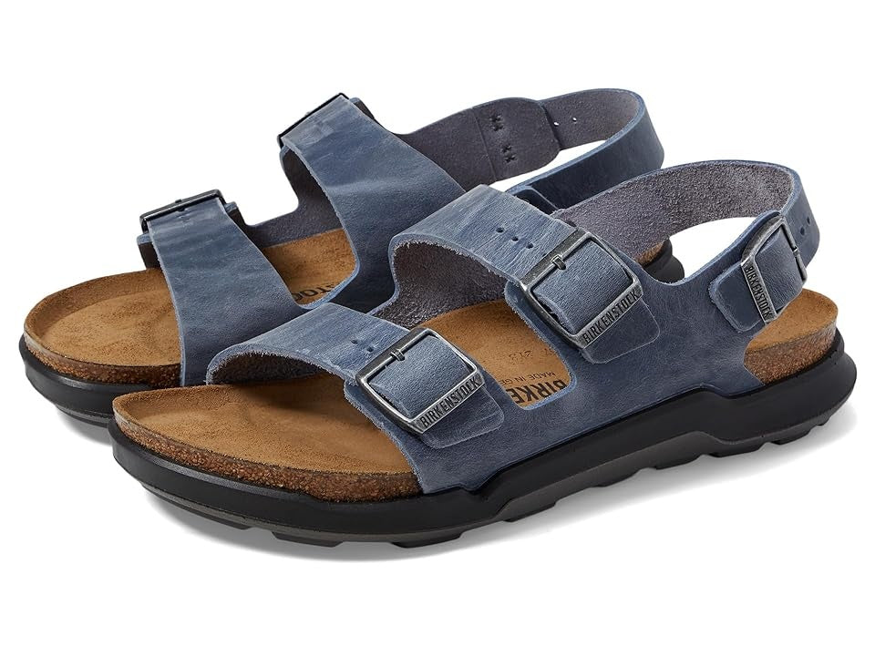 Birkenstock Unisex Milano Ct Thermoplastic Elemental Blue