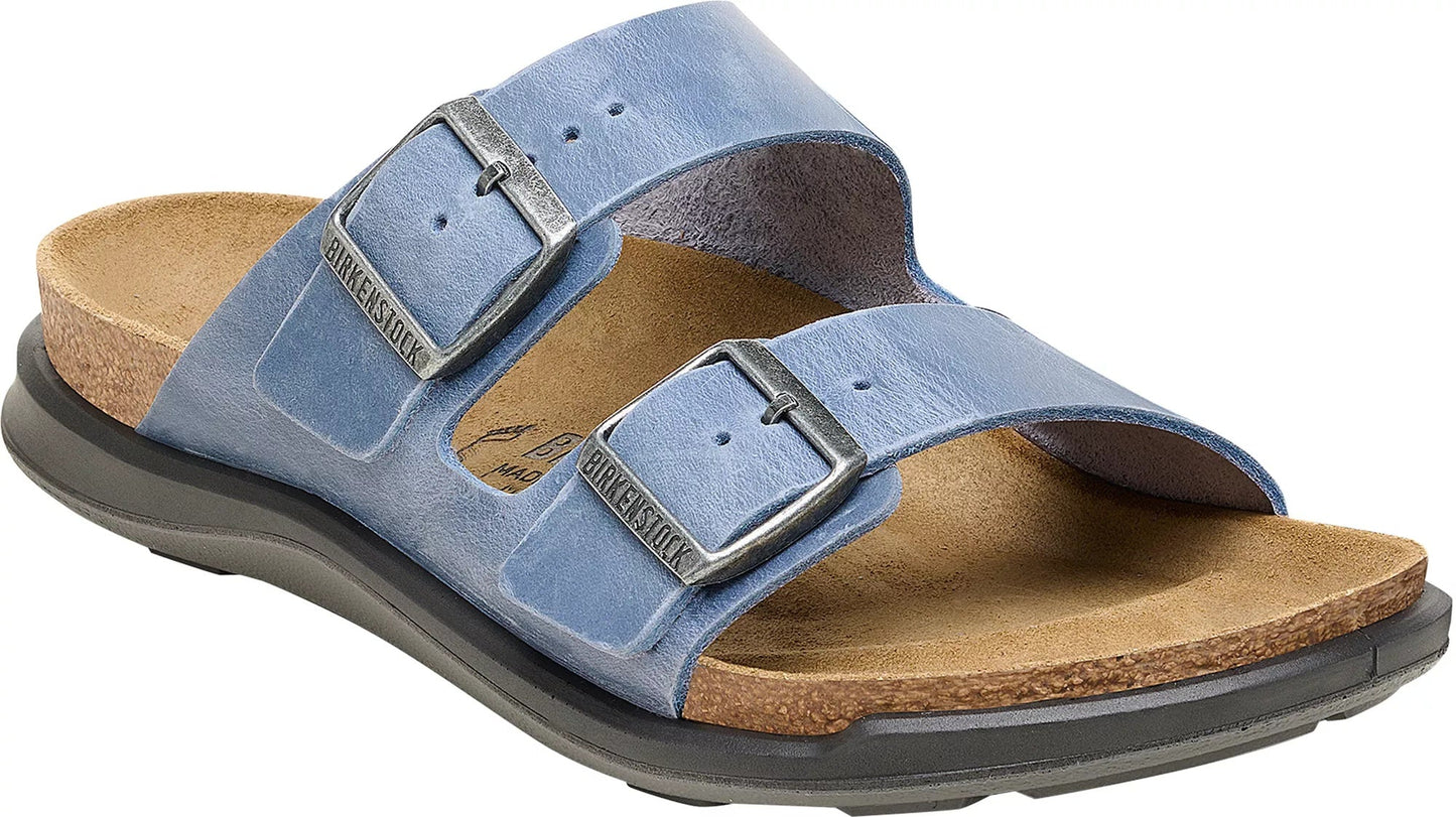 Birkenstock Arizona Ct W Waxy Leather Slides Sandals