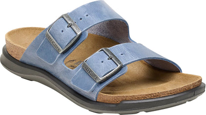 Birkenstock Arizona Ct W Waxy Leather Slides Sandals