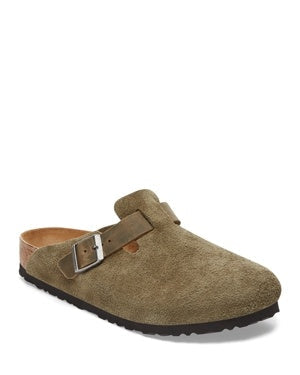 Birkenstock Boston Bs Mixed Leather Clogs