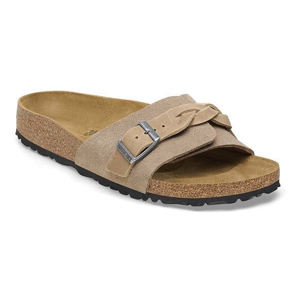 Birkenstock Oita Braided Suede Leather Sandals